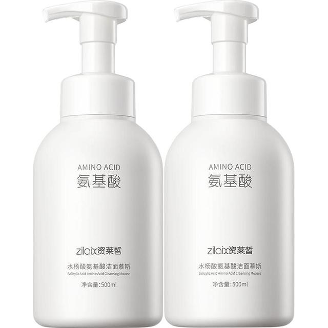 资莱皙 氨基酸除螨虫泡沫洗面奶 500ml