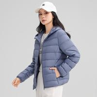 鸭鸭 短款羽绒服女冬装秋冬经典轻薄连帽保暖羽绒外套女式羽绒服