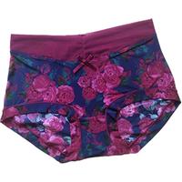 彩田内裤女中高腰印花大码冰丝全棉裆30766速干包臀专柜透气平脚