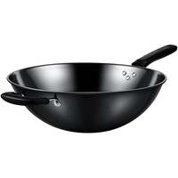 COOKER KING 炊大皇 CG30SW 炒锅(30cm、不粘、无涂层、铁、带盖)