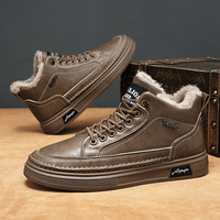 唐狮 新款男百搭工装鞋子 卡其TSNG20255206M 41