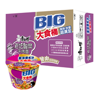 康师傅 大食桶 老坛酸菜牛肉面 159g *12桶