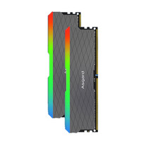 阿斯加特 洛极W2 16g(8gx2) ddr4 3200 台式机内存条 精选颗粒 CL18
