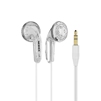 NICEHCK 无迹 平头塞动圈有线耳机 透明 3.5mm