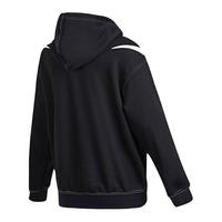 NIKE 耐克 SWSH FLC GX HOODIE 女子运动卫衣 DD5581-010 黑/白 XL