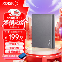 小盘 X9 Pro USB3.0 2.5英寸移动硬盘 1TB