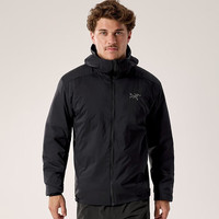 ARC'TERYX ATOM HOODY 防风 男子 保暖棉服 BLACK/黑色 L