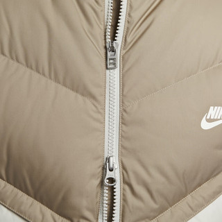 耐克（NIKE）官方WINDRUNNER风行者系列男防风拒水羽绒服夹克DV1132 247卡其/浅骨色/帆白 XL