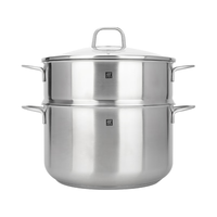 双立人 28cm汤锅+双耳蒸笼