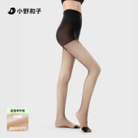 保暖服饰：小野和子 【粉底液级调色】双层黑丝光腿神器 无绒
