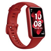 HUAWEI 华为 手环7 NFC版 智能手环 烈焰红 硅胶表带 (心率、血氧、睡眠监测)