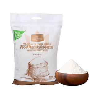 1号会员店（One's Member）麦芯多用途颗粒小麦粉 10斤 无添加面粉黄骅旱碱麦颗粒粉不黏手