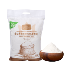 1号会员店 麦芯多用途颗粒小麦粉 10斤 无添加面粉黄骅旱碱麦颗粒粉不黏手