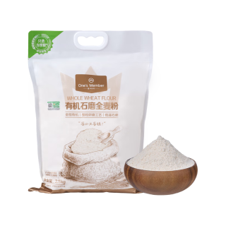 1号会员店 有机石磨全麦粉5斤