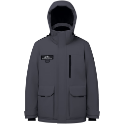 波司登 B250242311 90%鹅绒加厚连帽羽绒服 中山青 M