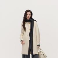 ochirly 限定系列OCH.春装 100%美丽诺绵羊毛双面呢大衣外套