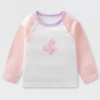 梦特娇 A类男童舒适长袖T恤女宝春秋衣服儿童打底衫