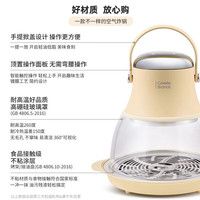 88VIP：康宁 小灯泡空气炸锅4L玻璃可视化多功能电炸锅蒸汽嫩烤不沾
