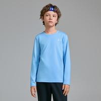 安德玛 130-170男女中大童户外运动薄绒长袖T恤