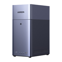 绿联私有云DH2300 8G版4T双盘位NAS网络存储个人云AI家庭硬盘服务器手机NFC一碰连接相册备份平板扩容