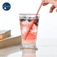 LA ROCHERE 法国制造凡尔赛宫廷风玻璃水杯红酒杯果汁杯咖啡杯巴洛克杯 凡尔赛长饮杯340毫升