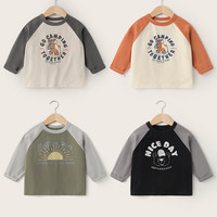 男童纯棉亲肤长袖T恤春秋儿童宝宝打底衫上衣U14326