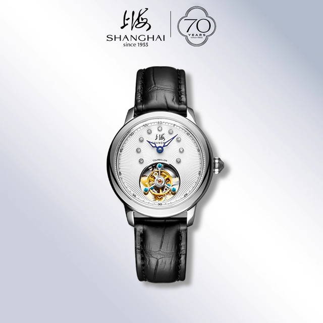 移动端：上海 陀飞轮手表 全自动镂空机械表 北斗之尊系列 男表