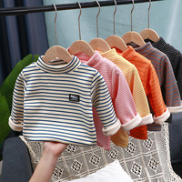 巧豆熊 儿童秋冬中小童打底衣男女宝宝保暖内衣加绒加厚SK396