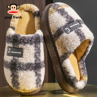 大嘴猴 棉拖鞋轻奢加绒加厚保暖高级柔软情侣防滑厚底棉拖鞋