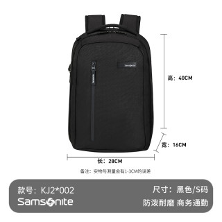 移动端：新秀丽 男士 休闲通勤双肩包 商务出行背包