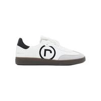 Rockport/乐步男士德训鞋2025秋冬复古休闲男女同款T头 白黑logo 43