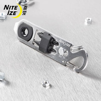 奈爱niteize奈爱多功能工具迪斯基棘轮edc户外工具随身物品钥匙挂件刀 迪斯基棘轮
