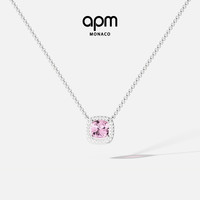 APM Monaco 玫瑰密镶可调节项链 AC6789XOR