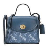 COACH 蔻驰 Coach Originals系列 女士马车图案印花旋锁顶部手柄手袋 3002