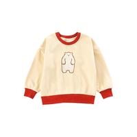 贝斯特拉贝比 儿童连帽卫衣童装上衣秋装冬衣服男童套头衫女童帽衫运动衫秋冬季