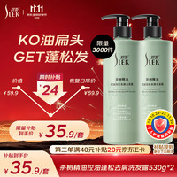 移动端、京东百亿补贴：舒蕾 茶树控油蓬松去屑洗发水套装1060g 老牌国货