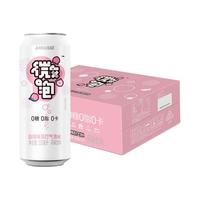 JIANLIBAO 健力宝 微泡 苏打气泡水 白桃味 330ml*24罐