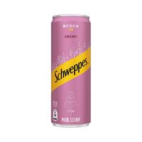 Schweppes可口可乐 、:可口可乐 怡泉 无糖零卡 桃味苏打水 330ml*12罐