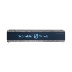 施耐德 德国施耐德Schneider小巧笔盒金属文具盒简约收纳铅笔盒16.8*3.8cm 金属笔盒