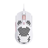 HYPERX 极度未知 Pulsefire Haste 有线鼠标 16000DPI 白粉色