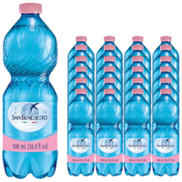 意大利进口 圣碧涛（San Benedetto）饮用天然水500ml*24瓶 （新老包装交替）