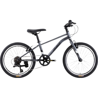 京东京造 YC100青少年儿童自行车20英寸禧玛诺7速山地车太空灰 20英寸 7速 高碳钢|太空灰