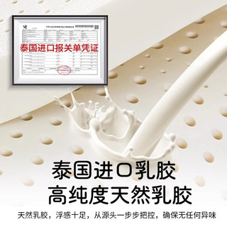 他米乐乳胶床垫任意尺寸榻榻米软垫儿童单人垫定做家用卧室宿舍 3cm厚【升级95D】赠内套 200cm * 100cm