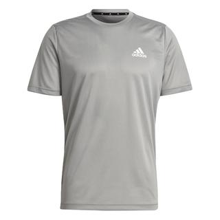 adidas阿迪达斯官网男装夏季居家运动短袖T恤GM2121 纯质灰/白 A/2XL(185/108A) 纯质灰/白 A/S(175/92A)