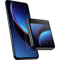 摩托罗拉 razr+ 2023 折叠屏手机 黑色 8GB+256GB