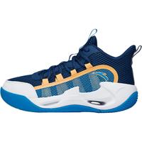 ANTA 安踏 A312121100-3 男童休闲运动鞋 绀青蓝/黄橙/安踏白 37码