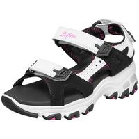 SKECHERS 斯凯奇 D'LITES系列 女童凉鞋 664133L/BKW 黑色/白色 32码