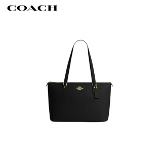 COACH 女士GALLERY大号单肩手提托特包黑色CV402