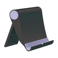 惠舟 桌面手机支架 懒人支架床头ipad平板支撑架 折叠便携直播看电视办公室便携通用苹果安卓手机 多功能便携折叠*黑色