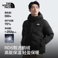 北面（The North Face）羽绒服BALHAM防泼溅550蓬鹅绒填充保暖款25秋冬|8929 4H0/宇宙黑 XL /180